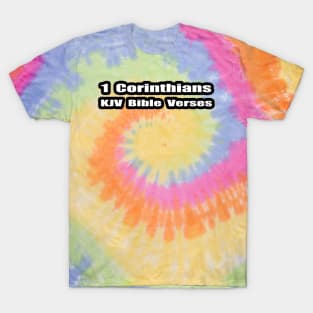 1 Corinthians KJV Bible Verses T-Shirt